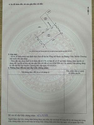 Bán đất phụng châu, chương mỹ - 80m2 - gần đại học, ql6 - giá 2,3 tỷ
