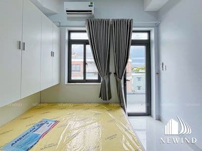 CHDV Mới Studio ban công cực rộng • 5 phút PMH, TDTU, RMIT, Pvgas