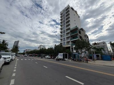 Cho thuê đất mặt tiền hoàng sa, đối diện bãi tắm mân thái