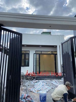 Nhà mới xây khu hòa xuân