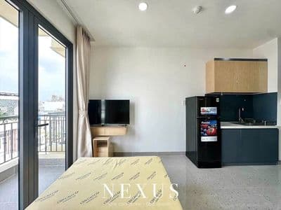 Căn hộ đầy đủ nội thất -máy giặt riêng - có tivi ngay lê đức thọ -cvlh