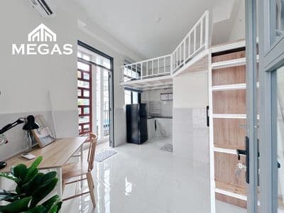 Căn hộ ban công rộng 35m2 mới xây - full nội thất - ngay ngã 6 gò vấp