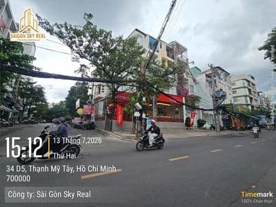 Góc D5 Ngang 12m| 500m2 | 2 Tầng | Cà phê | Siêu thị | Nhà hàng