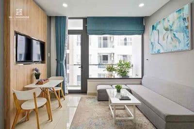 Cho thuê căn hộ 1 phòng ngủ ngay sân bay tân sơn nhất – đủ nội thất