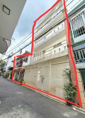 Hẻm nhựa khu vip lũy bán bích. 66m2. 3 tấm
