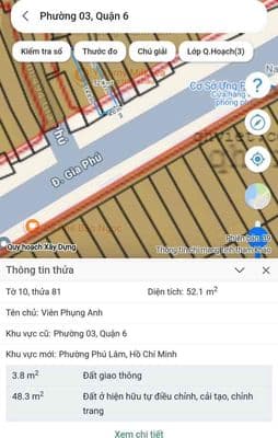 Bán nhà mặt tiền kinh doanh Đường Gia Phú Q6