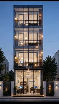 Cho thuê nhà 4 lầu sàn trống - giá 42 triệu khu đô thị an phú