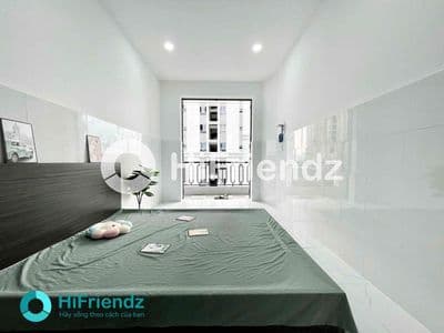Studio ban công cửa sổ full nội thất ngay kinh dương vương
