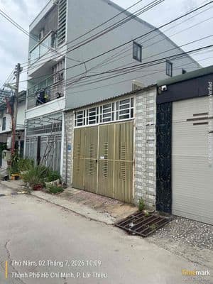 Bán nhanh nhà 75m² – gần chợ lái thiêu chỉ 500m