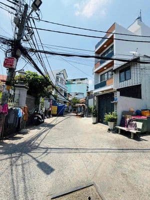 ban nha moi xay 4 tang hem thông xe hơi. sổ đẹp