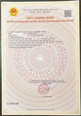 đất thổ cư