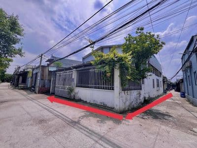 Bán đất kèm nhà 2 mặt tiền hẻm đường oto tại bình mỹ-củ chi