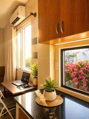 Studio full nội thất cửa sổ lớn– cách lotte mart quận 7 chỉ 350m