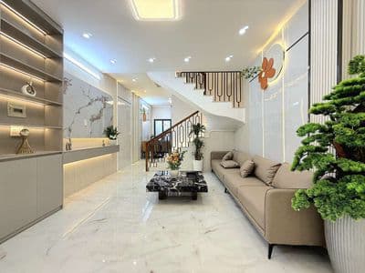 nhà 4x12m 3 tầng kế xe hơi gần phú mỹ q7 4 tỷ 790