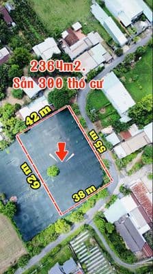 Giảm 1,5 tỷ, bán nhanh 2364m2 đất ngay sau BV Xuyên Á, Tân Phú Trung