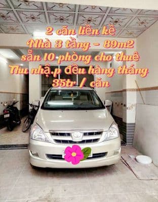 (CC) Giảm 300tr | Còn 8,2 | Nhà 3 tầng | 10 phòng cho thuê | 35tr/th