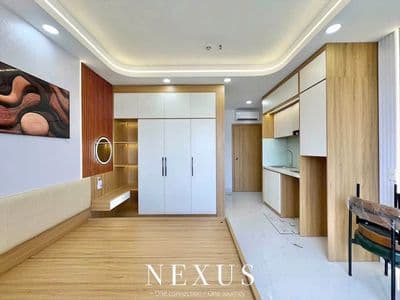 Căn hộ luxury đầy đủ nội thất - máy giặt riêng ngay lê văn thọ - cvlh