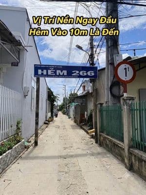 Nền Đẹp Vị Trí Đầu Hẻm 266 Trần Hưng Đạo