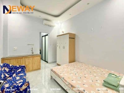 Căn hộ studio full nội thất mặt tiền Đoàn Văn Bơ tiện sang quận 1