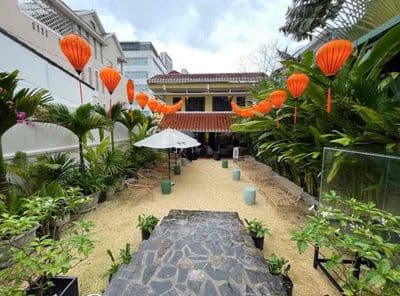 Cho thuê mặt bằng ! sân vườn vibe hội an - thảo điền- quận 2 !