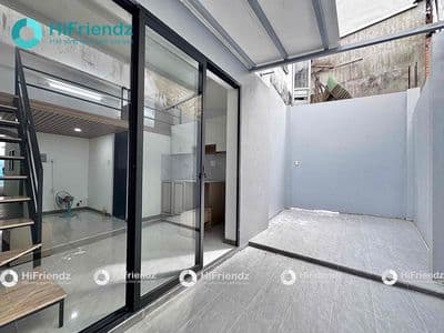Duplex sân vườn riêng như nhà nguyên căn 1 trệt 1 lầu