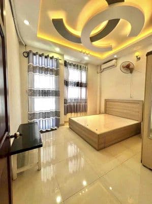 Nhà 4x12 2 Lầu 3PN Có Nội Thất, Bia Truyền Thống, Tân Tạo