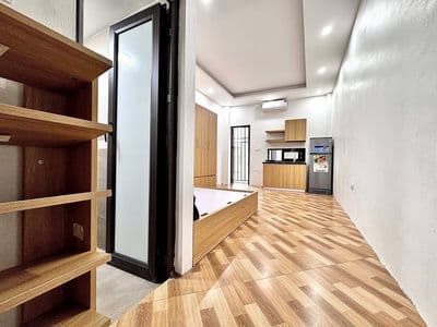 Cho thuê nhà 4tr5 Lĩnh Nam, có nội thất