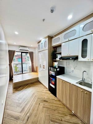 Siêu phẩm CCMN 25m2 Full đồ. máy giặt riêng, ban công tại Minh Khai