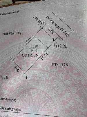 Bán nhà 94m2 Phú Hòa, TDM, Bình Dương, hướng ĐB
