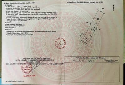 Bán đất thổ cư gần vòng xoay An Điền, Bến Cát