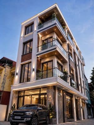 Nhà Linh Đàm, Hoàng Mai, 50m2, ô tô, lô góc, 6 tầng