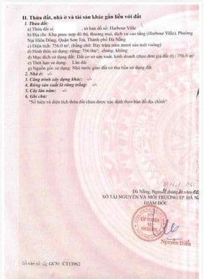 Sụp hầm, nợ Nh bán gấp siêu phẩm đất vàng trung tâm Sơn Trà, ngang 30m