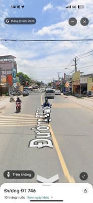 Bán đất mặt tiền chợ Thạnh Phước, DT 747, ngang 16m