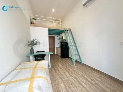 Cho thuê duplex full nội thất, ban công riêng, có chỗ đậu oto