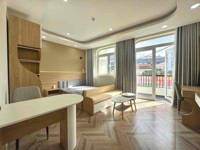 Căn hộ ban công 40m2 ngay Khu Etown Cộng Hoà - Khu K300 - Trường Chin