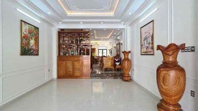 Nhà phố đường số khu tái định cư phạm hữu lầu - q7
