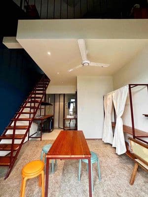 Apartment| Studio Duplex banconl ánh nắng tự nhiên - Giặt riêng