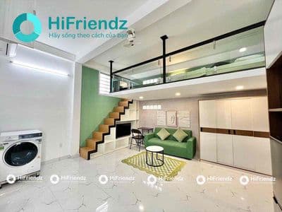 Cho thuê phòng duplex rộng 36m2 full nt đi bộ qua đại học văn lang cs3