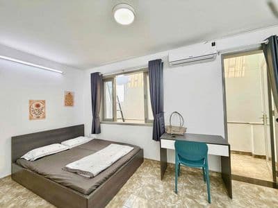 Cho Thuê Căn Hộ Dịch Vụ Khu Đường Số Phạm Hữu Lầu Q7-35M2,FUll NT 5.5