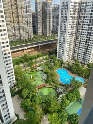 Bán Studio Origami 1.7ty full nội thất view Vườn nhật Vinhomes grand