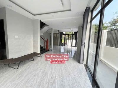 Biệt thự 8x20 kdc đông tăng long - 14 triệu/th - nhà mới