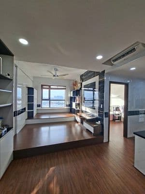 Cho thuê Green River Dt72m2 2PN 2WC full nội thất view sông tại quận 8