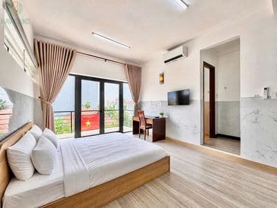 1PN 45m2 ban công, giặt phơi riêng, khuê mỹ đông 3