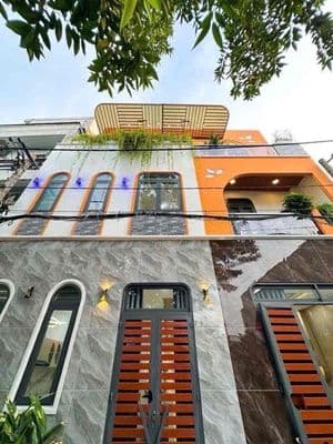 Bùi Quang Là , Gò Vấp , xe hơi đậu cửa hẻm thông , ngang 9m4