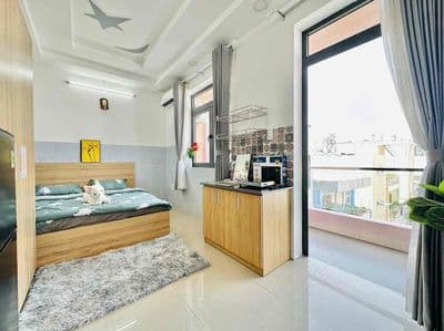 STUDIO ban công cửa sổ, máy giặt riêng sạch sẽ | sát Q5 Q10