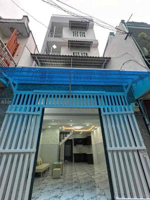 Nhìn 4 tỷ có ngay nhà 4 tầng đúc Trương Phước Phan giáp Q6, 4PN 3WC