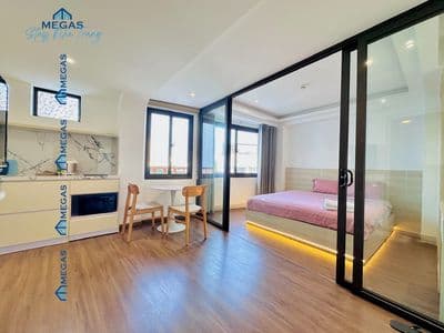 Cho thuê căn 1pn nhà mới - gần mường thanh 04