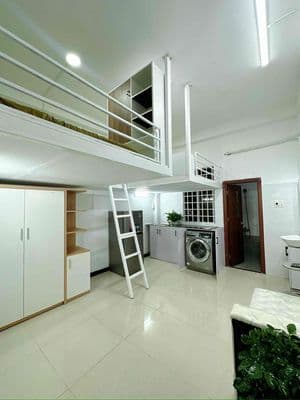 Duplex 2 chỗ ngủ - máy giặt riêng - ngay lê văn sỹ