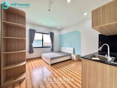 trống sẵn siêu phẩm studio full nội thất cửa sổ lớn - sát Parc Mall