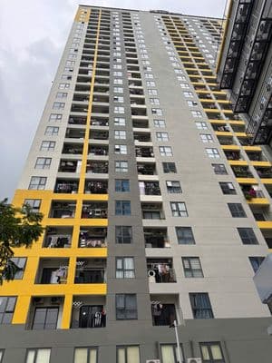 *** căn có giếng trời view ngoại khu nhìn về làng đại học